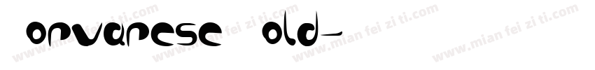 Norvarese Bold字体转换